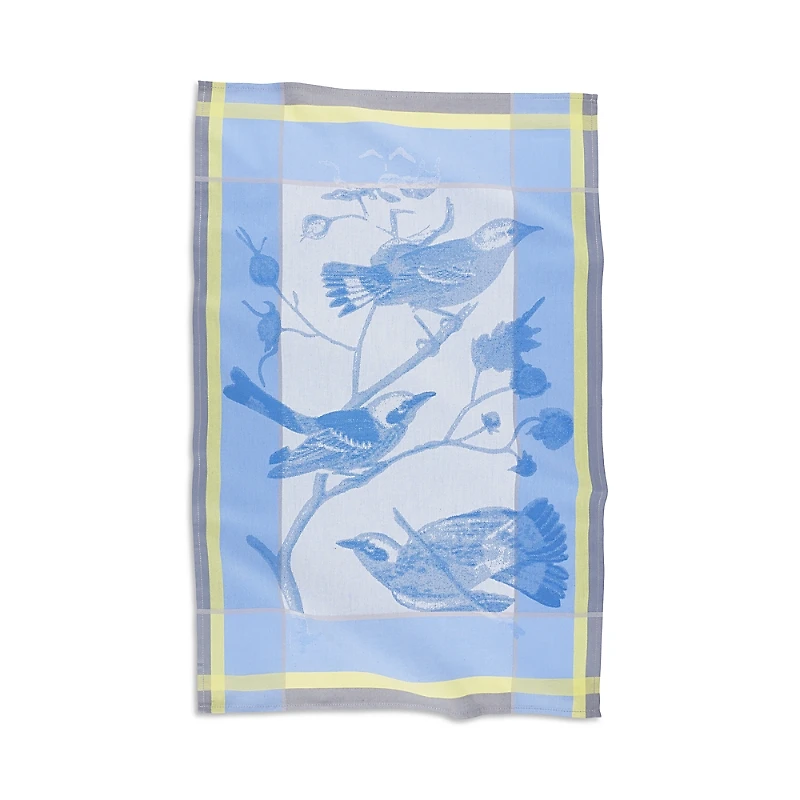 Kaf Home Jacquard Birds Kitchen Towels, Set of 2