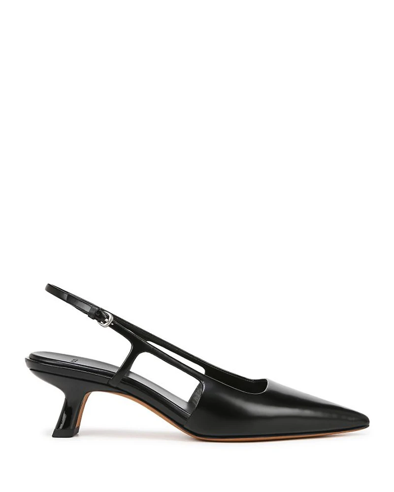 Women's Bianca Slingback Mid Heel Pumps
