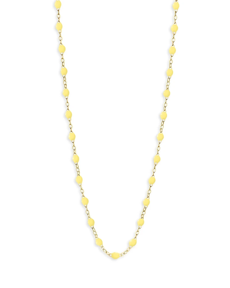Gigi Clozeau 18K Yellow Gold Classic Gigi Mimosa Necklace, 16.5