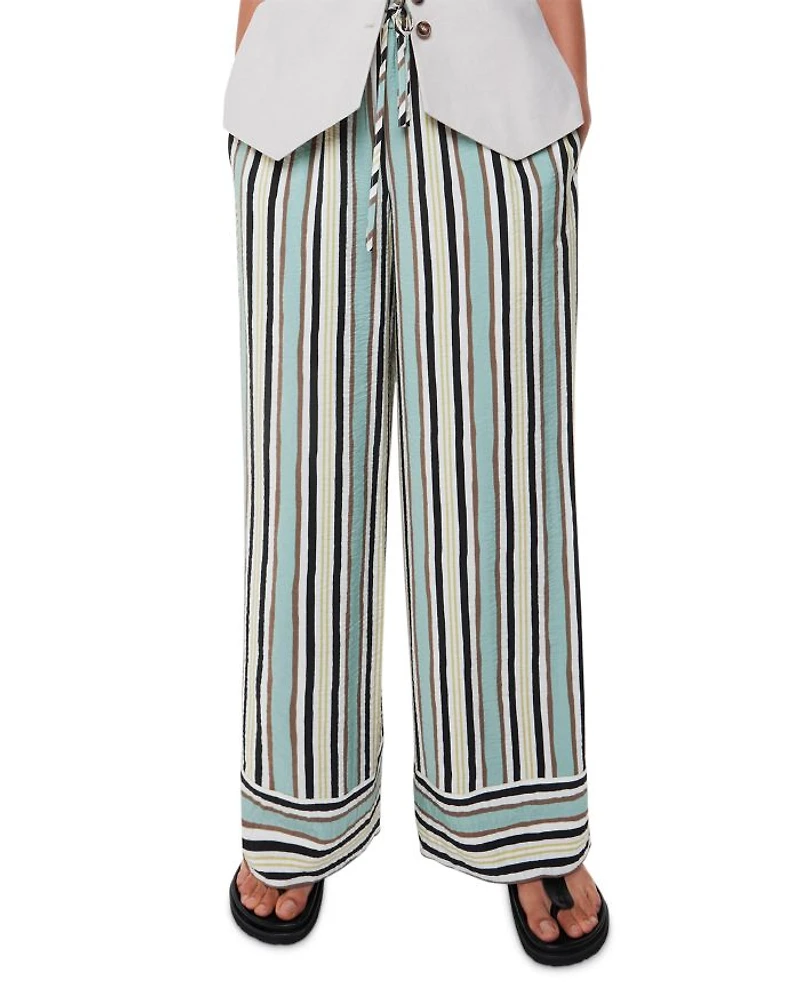 Nicola Striped Wide Leg Pants