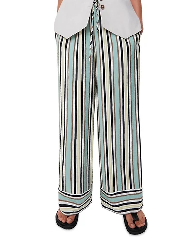 Nicola Striped Wide Leg Pants
