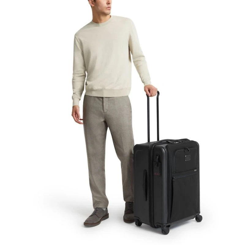 Alpha Expandable Four Wheel Suitcase