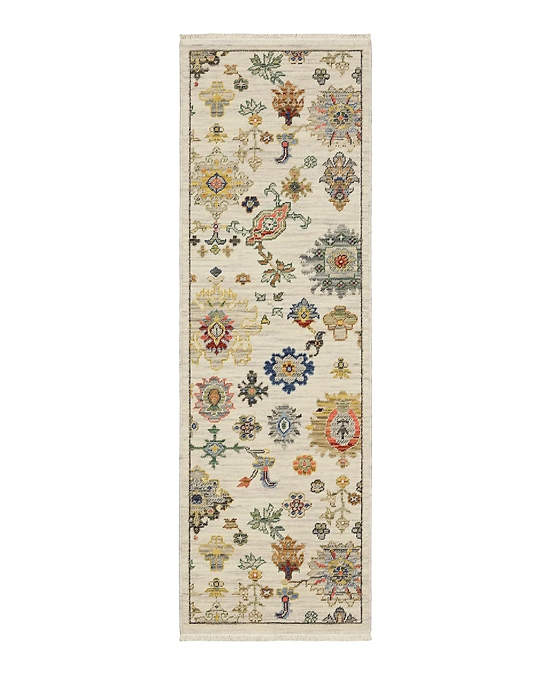 Oriental Weavers Lucca 5507W Runner Area Rug, 2' x 6'