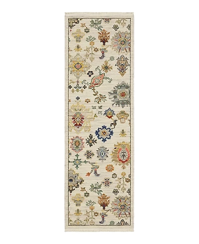 Oriental Weavers Lucca 5507W Runner Area Rug, 2' x 6'
