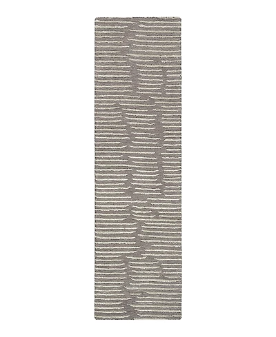 Calvin Klein CK010 Linear LNR01 Runner Area Rug, 2'3 x 8'