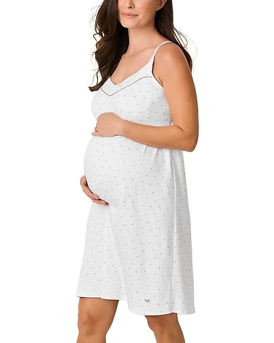 Petite Plume Stars Maternity Nightgown