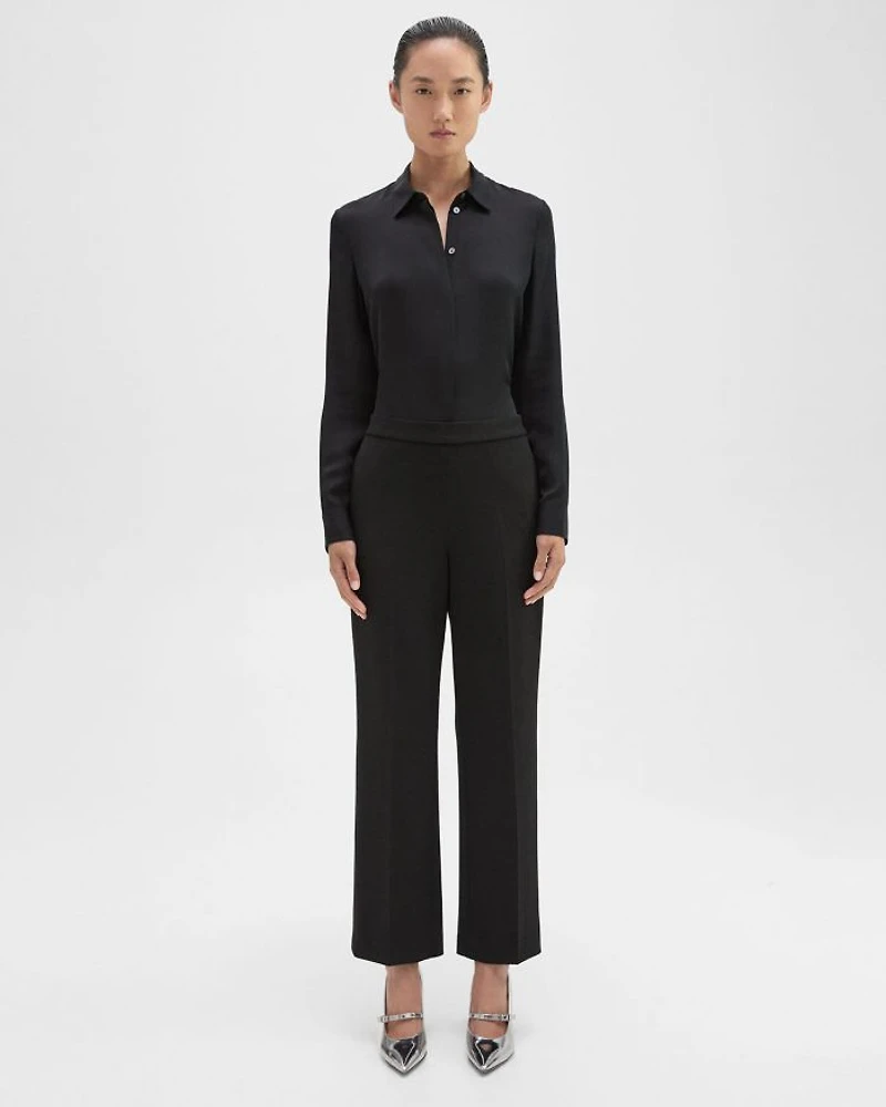 Pull On Straight Pants