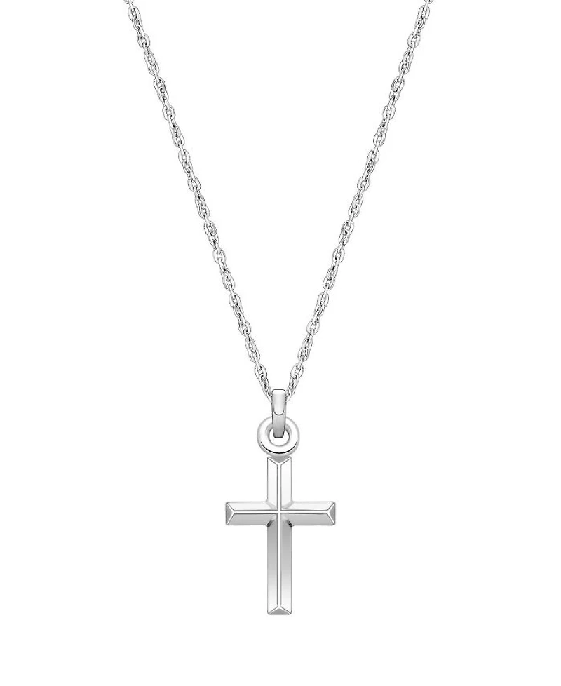 Children's Sterling Silver Holy Cross 12 - 14" Necklace