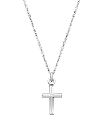 Children's Sterling Silver Holy Cross 12 - 14" Necklace