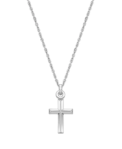 Tiny Blessings Children's Sterling Silver Holy Cross 12 - 14 Necklace