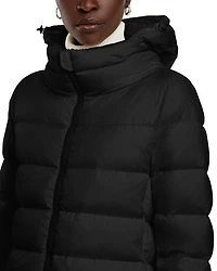 Heavy A Line High Low Jacket