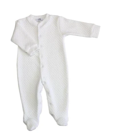 Nellapima Unisex Basket Weave Baby Footie