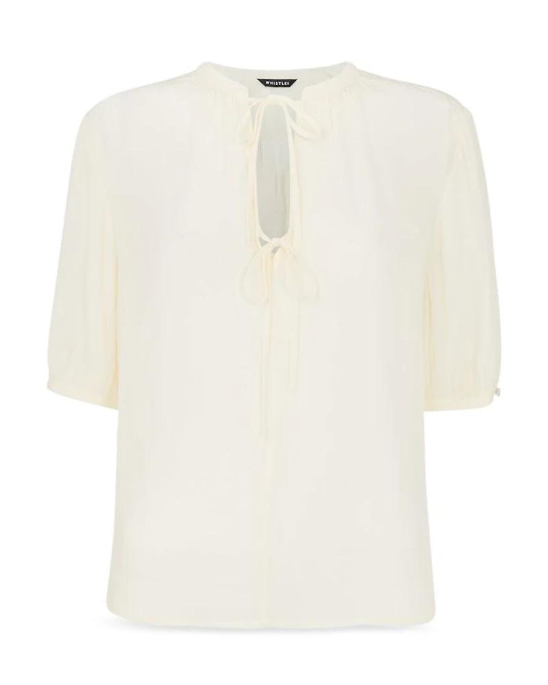 Jessie Tie Front Blouse