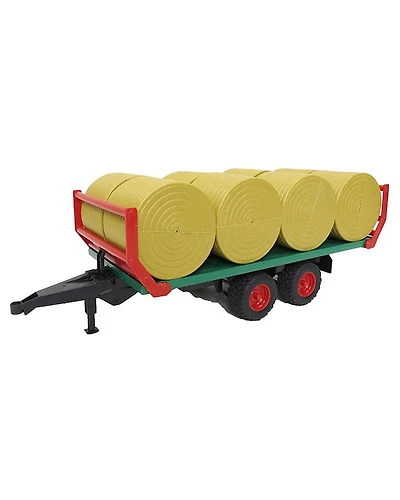 Bruder 1/16 Flat Wagon Bale Carrier with Tandem A