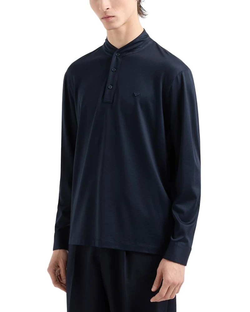 Long Sleeve Polo Shirt
