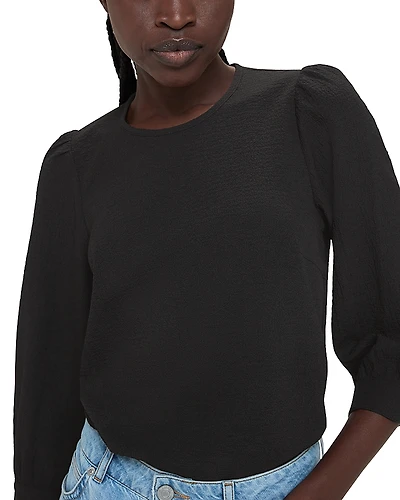 Whistles Zenni Textured Blouse