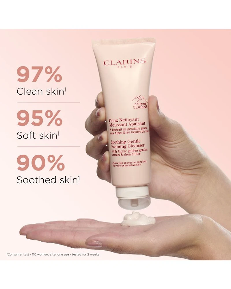 Soothing Gentle Foaming Face Cleanser with Shea Butter 4.2 oz.