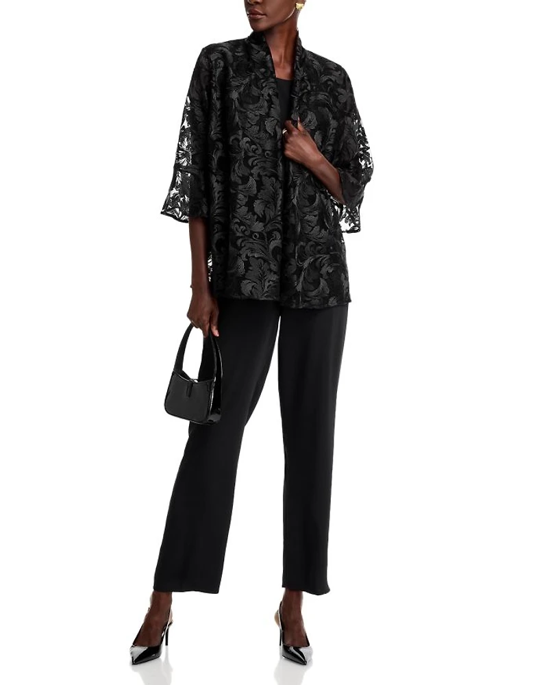 Bella Lace Draped Cardigan