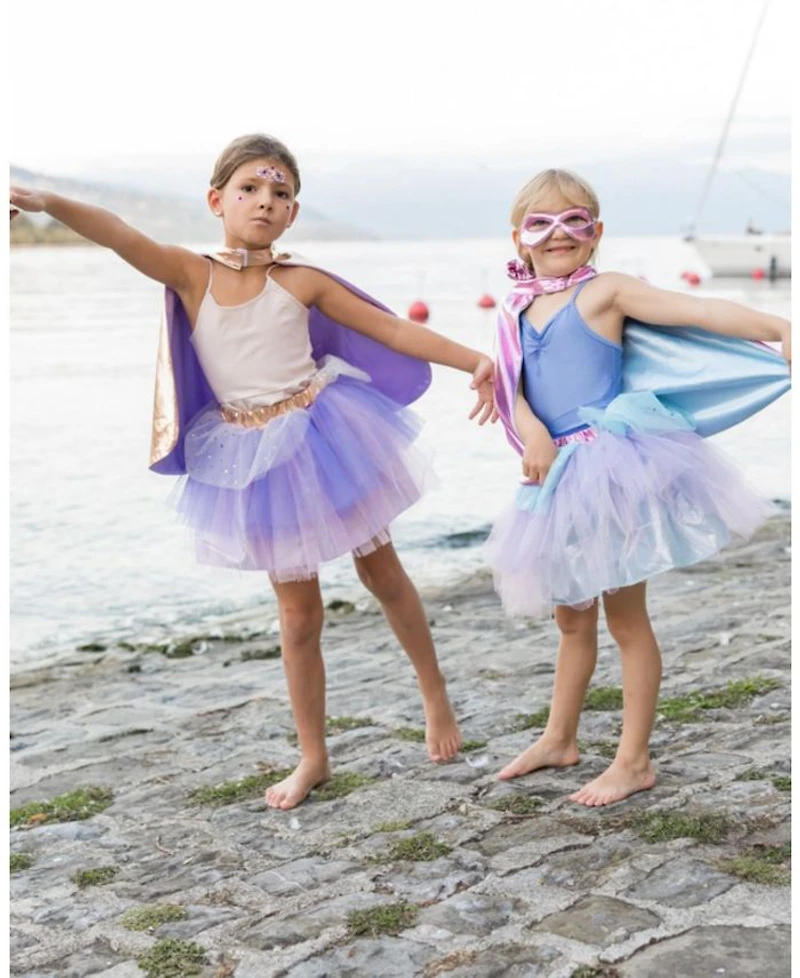Super-Duper Tutu/Cape/Mask Costume 5-6 - Ages 5-7