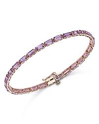 Bloomingdale's Fine Collection Amethyst Tennis Bracelet