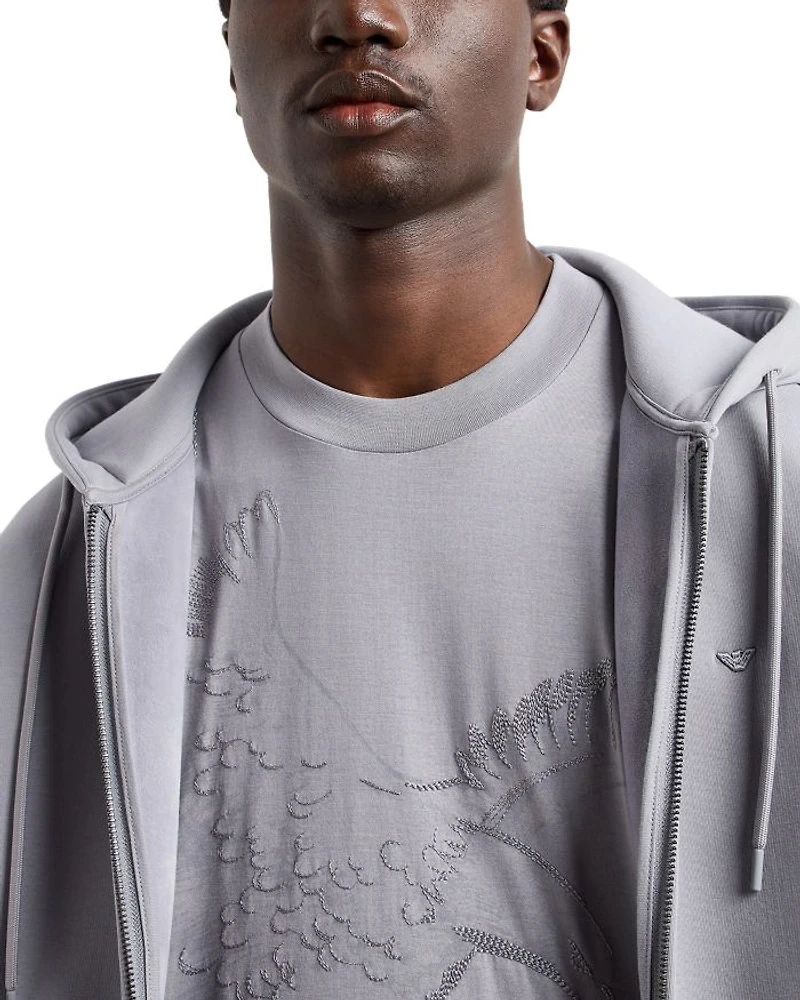 Embroidered Eagle Tee