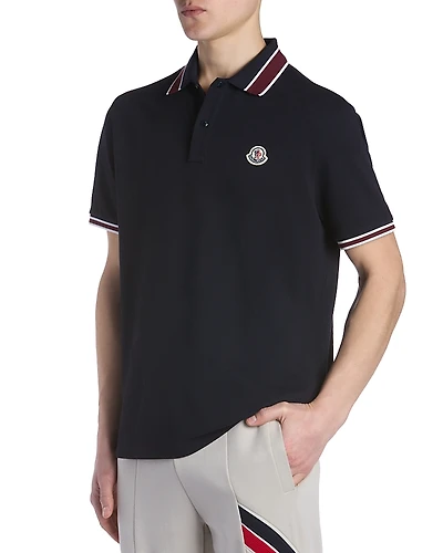 Moncler Logo Pique Polo
