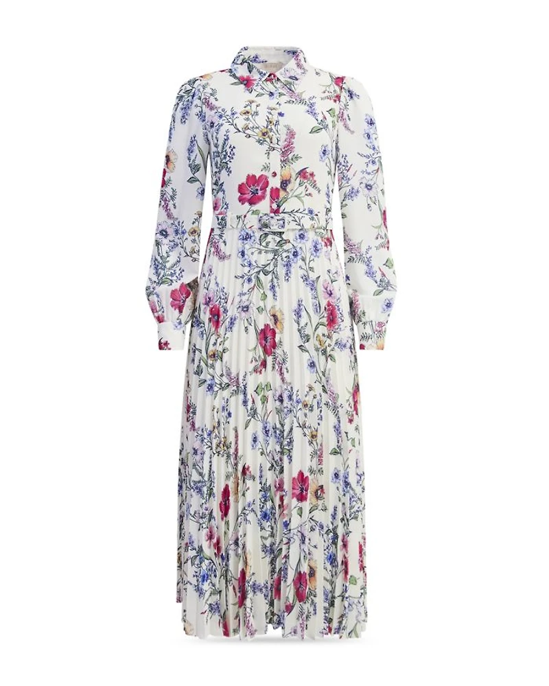 Ashleen Floral Print Shirtdress