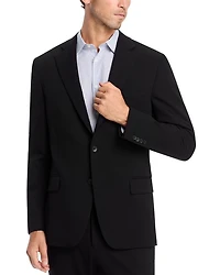 Stretch Wool Unstructured Slim Fit Suit Jacket