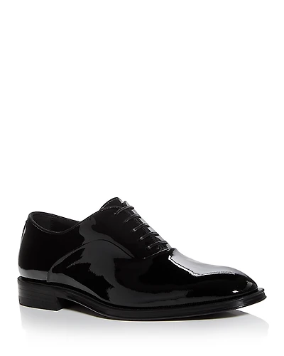 Boss Men's Derrek Patent Formal Lace Up Shoes