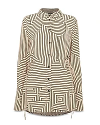 Angled Stripes Shirt