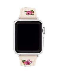 Apple Watch® Chalk Floral Print Silicone Strap, 38/40/41mm