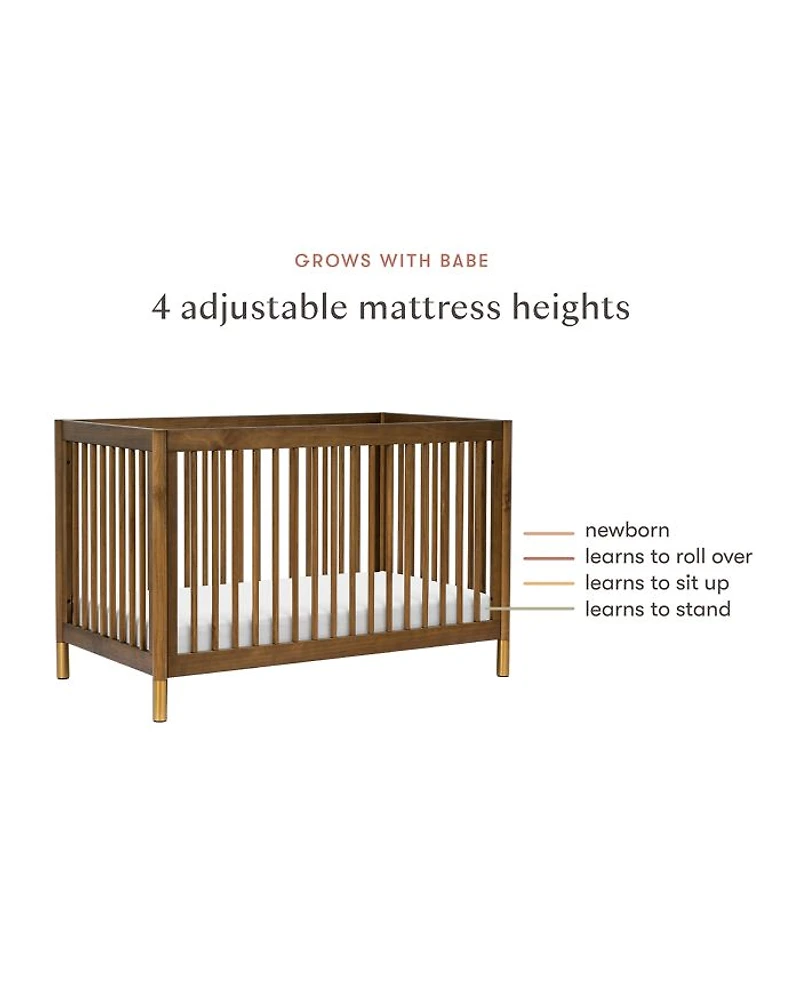 Gelato 4-in-1 Convertible Crib & Toddler Bed Conversion Kit