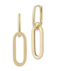 Bloomingdale's Fine Collection Link Drop Earrings