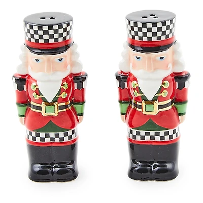 Mackenzie-Childs Classic Courtly Nutcracker Salt & Pepper Set