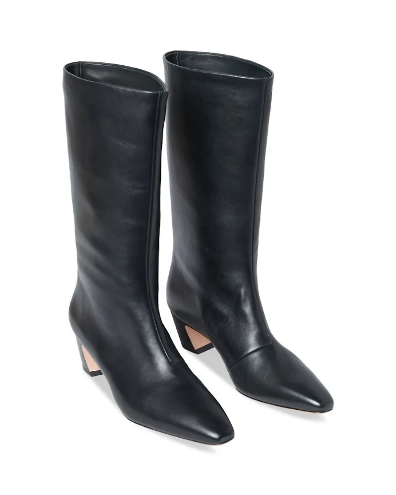 Women's Pointed Mid Shaft Boots