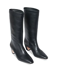 Women's Pointed Mid Shaft Boots