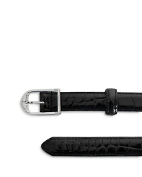 Rise Croc Embossed Belt