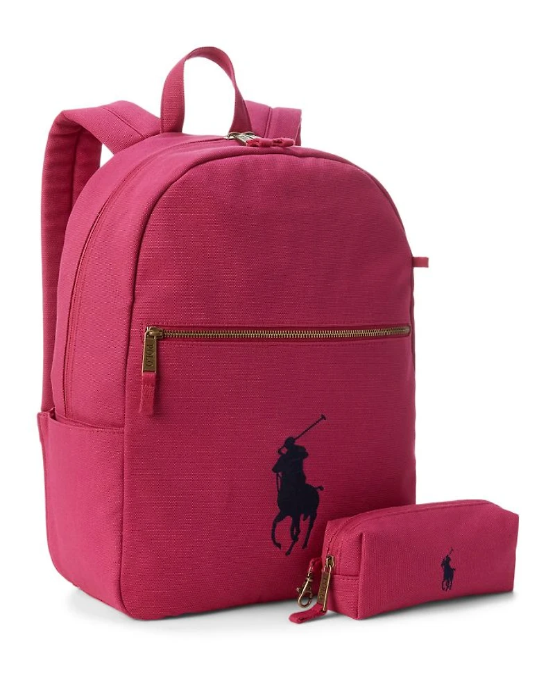 Canvas School Backpack