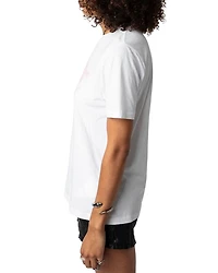 Hello Stop Breaking Hearts Oversized Tee