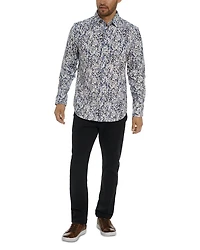 Fragment Button Front Printed Shirt