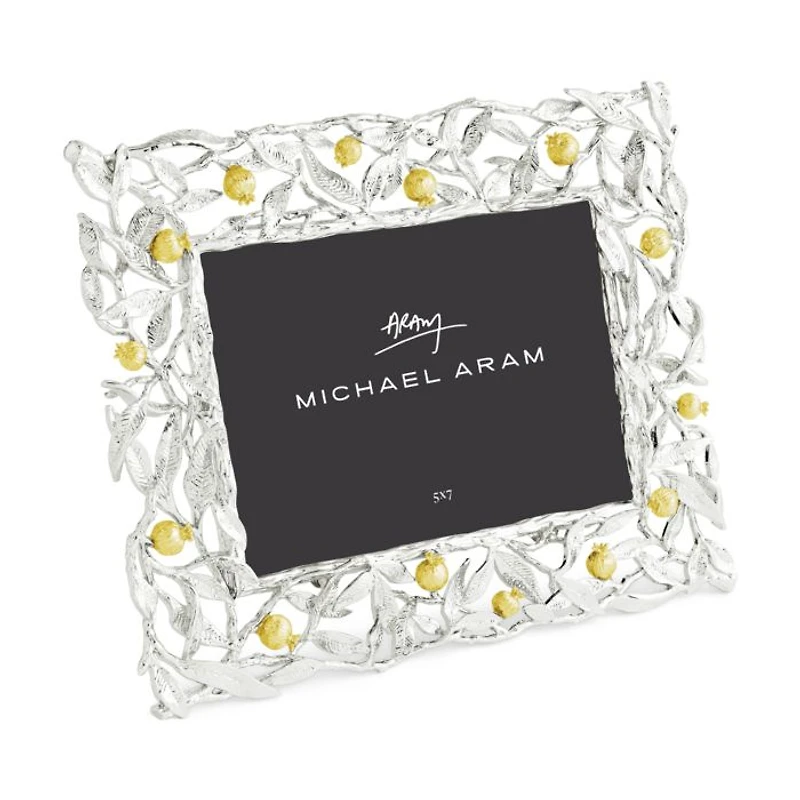 Pomegranate Silver & Gold Frame, 5" x 7"
