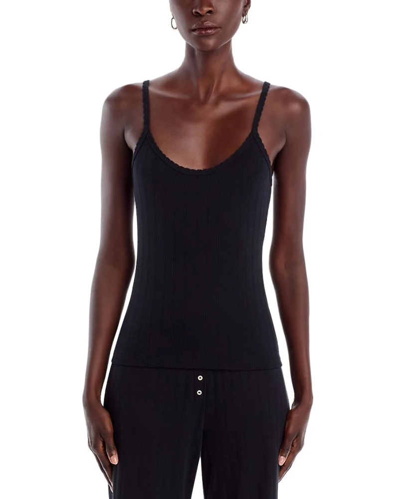 Pointelle Tank