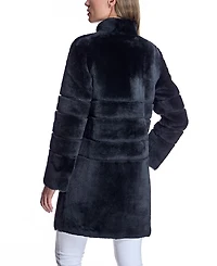 Reversible Seam-Out Shearling Shortcoat