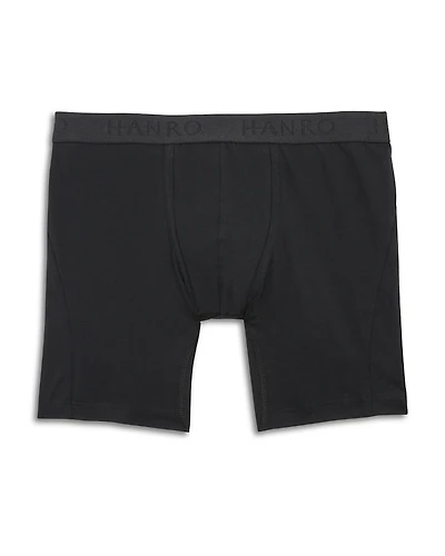 Hanro Cotton Essentials Long-Leg Boxer Briefs