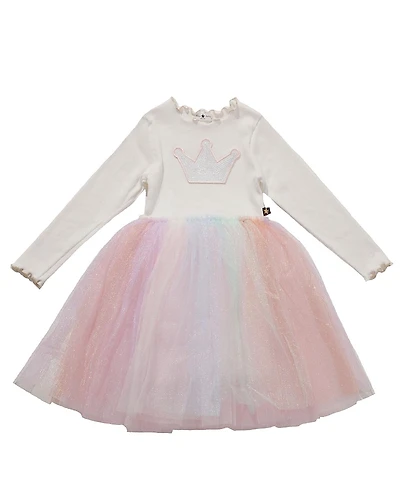 Petite Hailey Girls' Multi Cut Tutu Dress - Baby, Little Kid, Big Kid