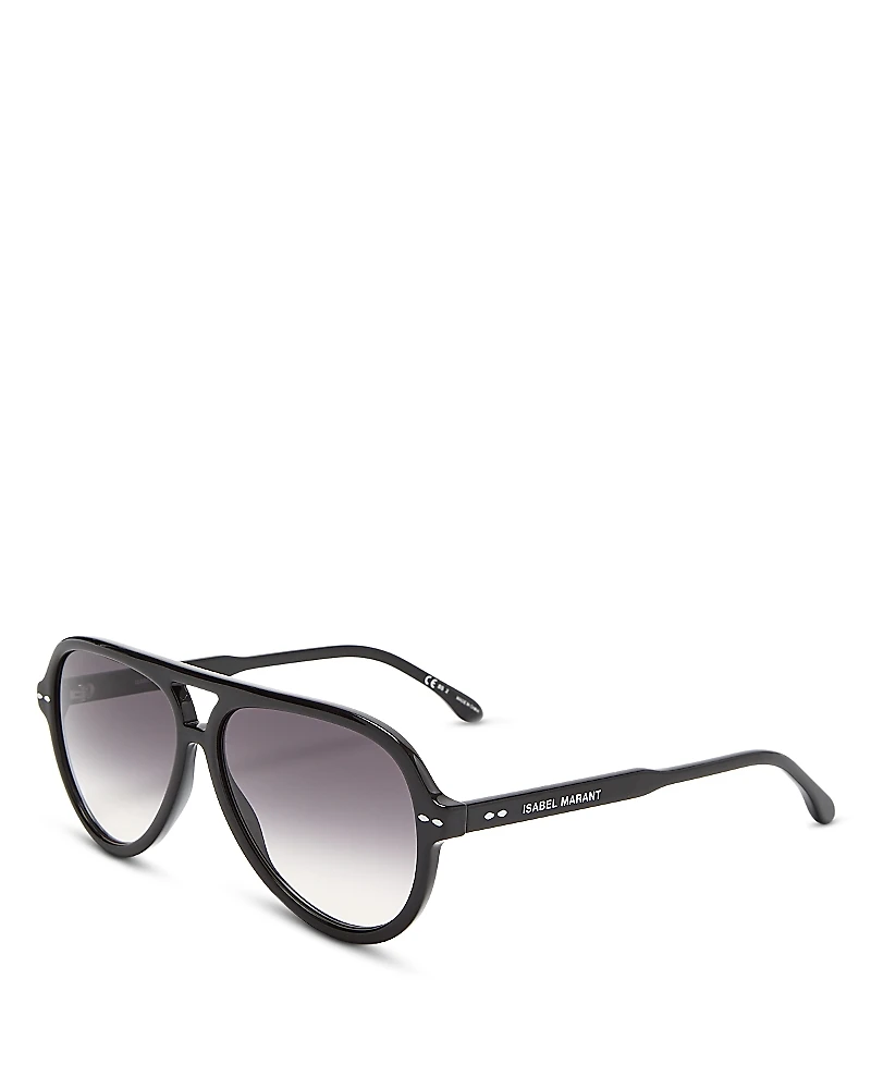 Isabel Marant Aviator Sunglasses, 59mm