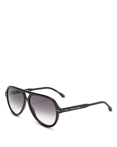 Isabel Marant Aviator Sunglasses, 59mm
