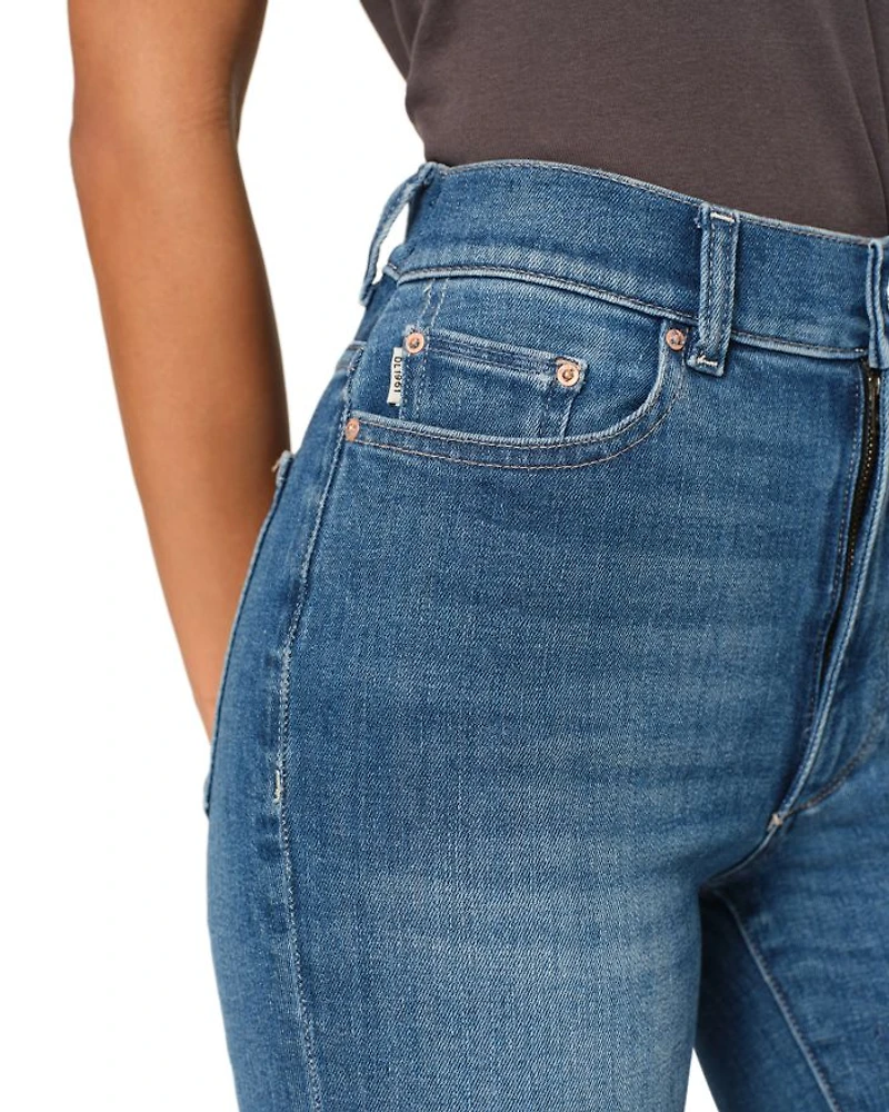 Halle Instasculpt High Rise Straight Leg Jeans Palm Springs