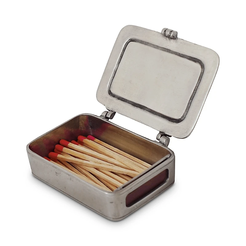 Match Lidded Match Box with Striker and Matches