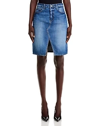 Tylee Denim Pencil Skirt